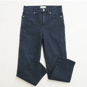 Madewell Stovepipe Dark Wash Denim
